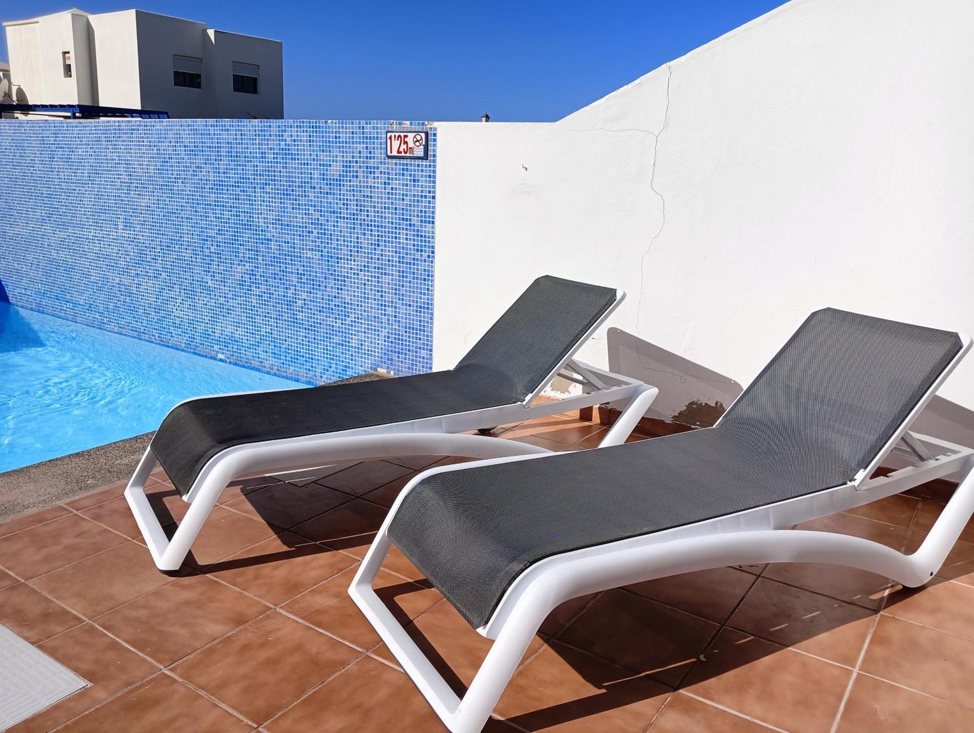 Villa Optimist Rubicon Piscina Climatizable, Frente Al Mar Playa Blanca  Exterior photo