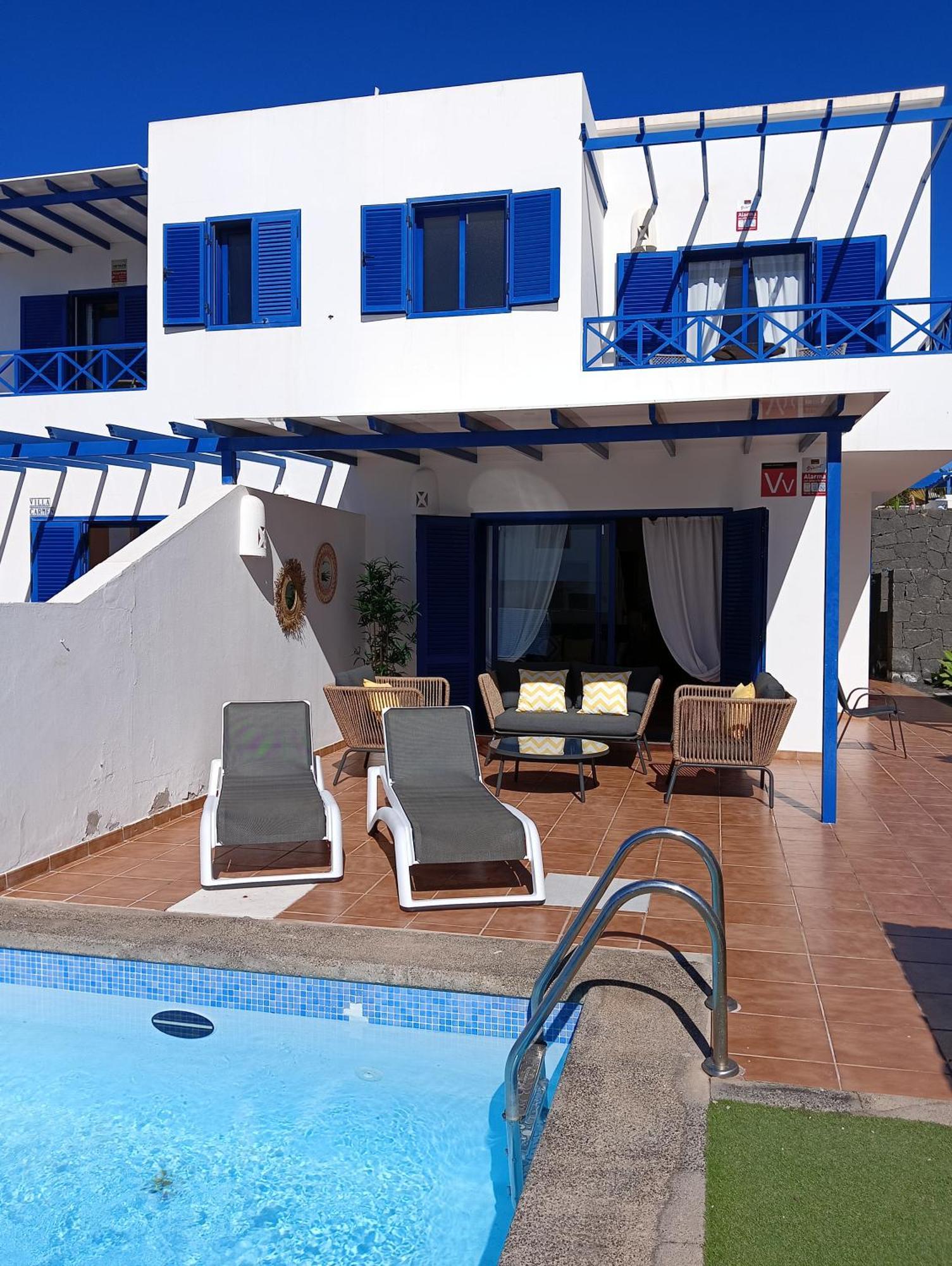 Villa Optimist Rubicon Piscina Climatizable, Frente Al Mar Playa Blanca  Exterior photo
